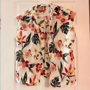 Zara‎ Multicolor Floral Blouse